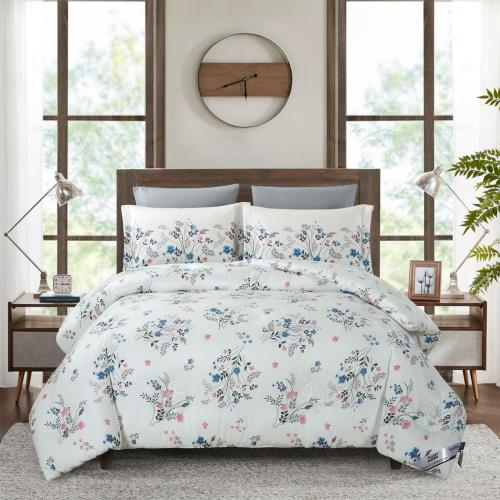 مفرش دونا نفر ونص ناعم جدآ 4قطع