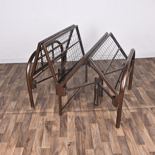 سرير حديد متنقل قوي ضمان 5 سنوات