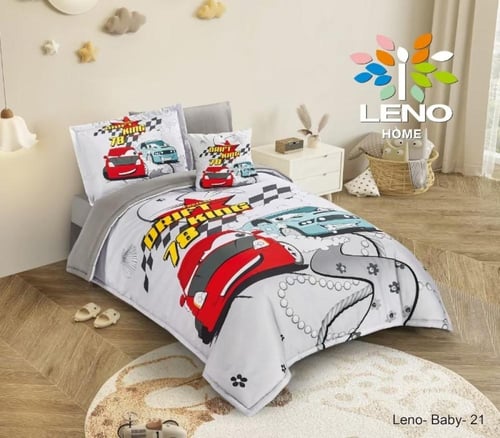 مفرش اطفال لينو رسوم مكرو فيبر 5 قطعه