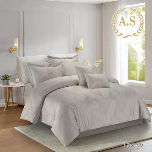 مفرش نفرين ساتان ناعم8قطعه