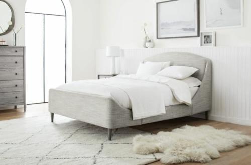 سرير ايلول بتصميم ملكي بمقاسات والوان حسب الطلب