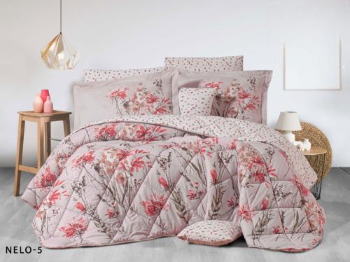 مفرش مورا قطن تركي نفرين 8قطع