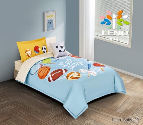 مفرش لينو رسوم اطفال مكرو فيبر