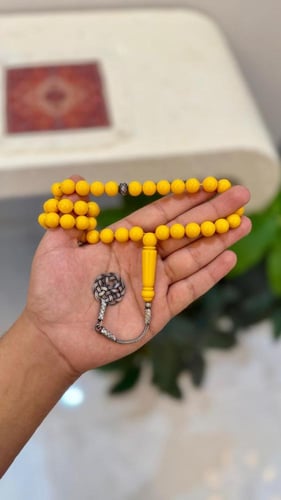 سبحة بكلايت طربزونة وفواصل فضة