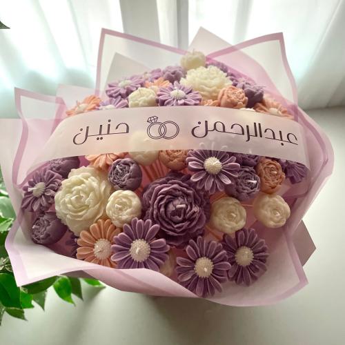 باقة شموع معطرة للمناسبات