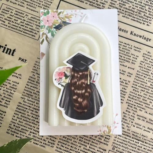 شمعة القوس بثيم التخرج