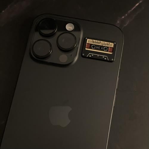 ملصق معدني | كاسيت