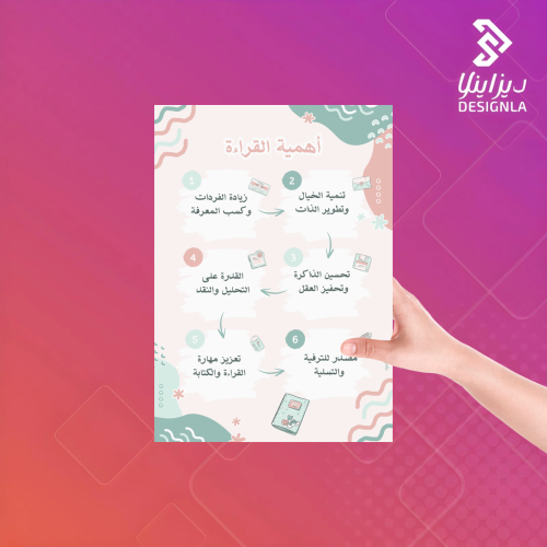 بروشور أهمية القراءة