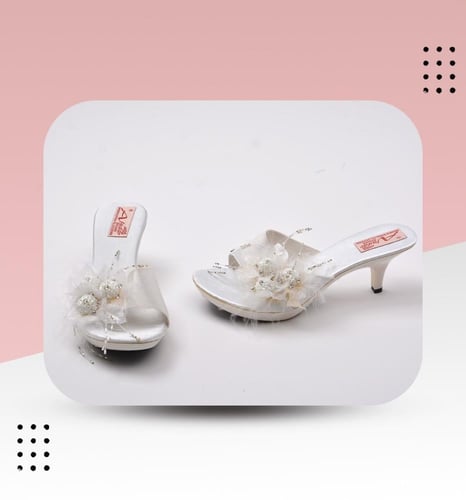 شبشب عرايسي كعب وسط 308