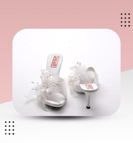 شبشب عرايسي كعب وسط 300