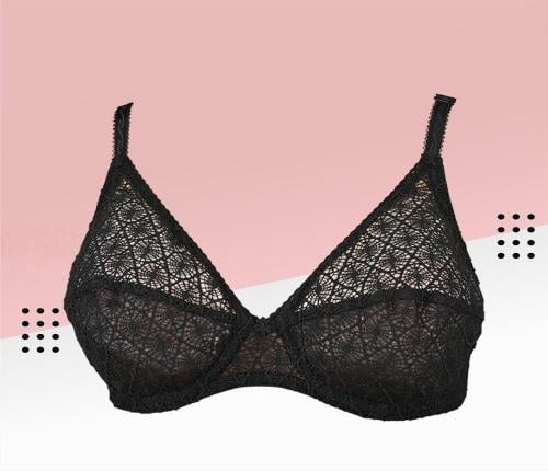 حمالة صدر شانتيل أسباني بحديدة 9555