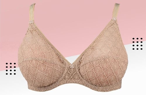 حمالة صدر شانتيل أسباني بحديدة 9555