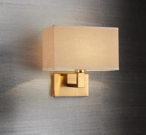 Wall panel beside the bed