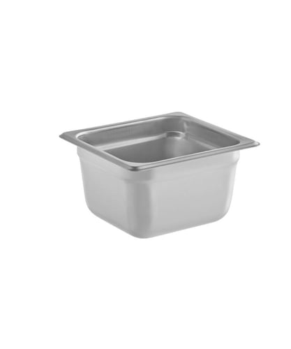 حاوية طعام GN 1/6 - ستانلس ستيل