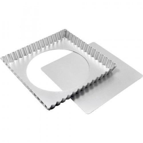 قالب باي مربع 10721 - FLAN TIN.21X21X2.5