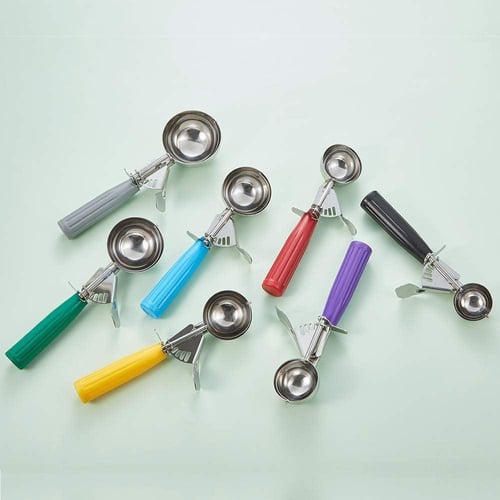 ملعقة ايس كريم ابيض - 6