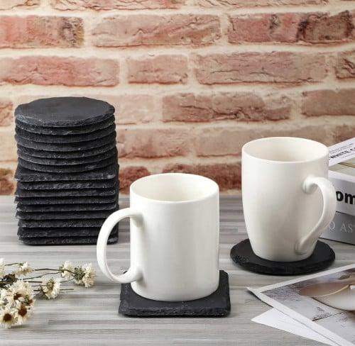 لوح تقديم حجر مربع 10*10 سم