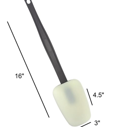 ملعقة خلط سيليكون 16 انش مقاوم للحرارة