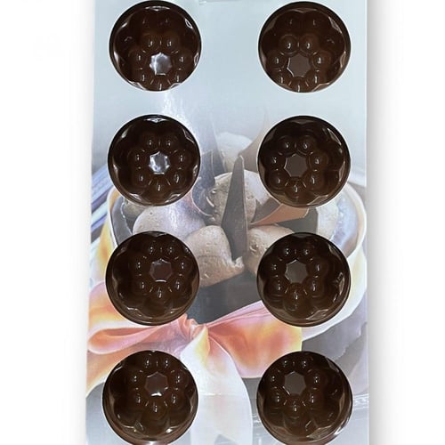 قالب كيك سيليكون 6*5.50 - 8 حبة