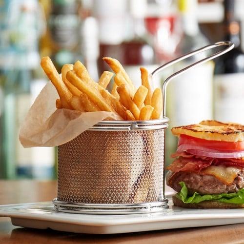 Stainless Steel Round Mini Fry Basket