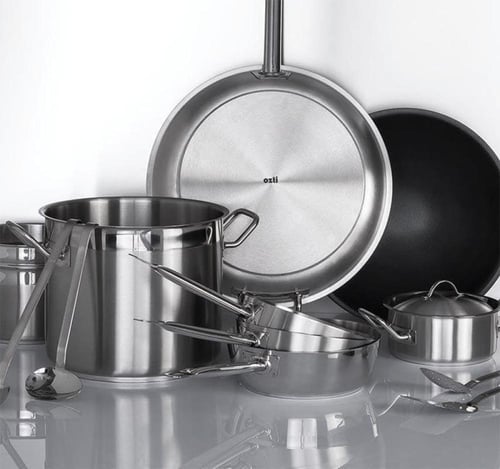 مقلى استيل تركي 40*6 سم INDUCTION