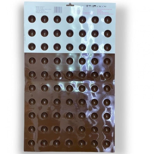 قالب سيليكون نصف كورة 3سم - 70 فتحة