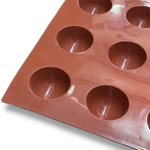 قالب سيليكون نصف كورة 5سم - 35 حبة