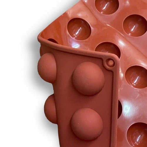 قالب سيليكون نصف دائرة 3سم - 24 فتحة