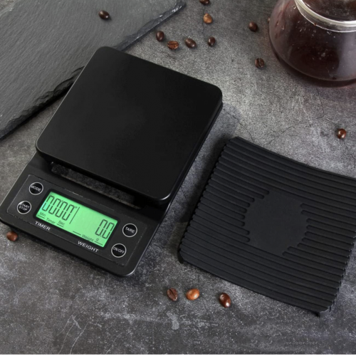 ميزان قهوة مع مؤقت الكتروني 3 كجم
