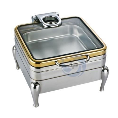 سخان بوفيه هيدروليك فضي و ذهبي