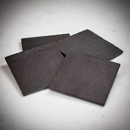 لوح تقديم حجر مربع 10*10 سم