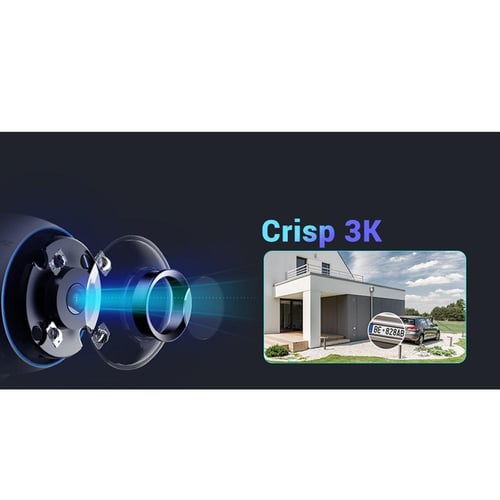 كاميرا واي فاي ذكية خارجية EZVIZ H3 5 ميجابكسل 3K...