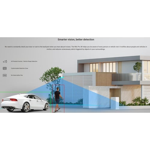 كاميرا مراقبة خارجية EZVIZ H8c Pro بدقة 3K 5 ميجاب...