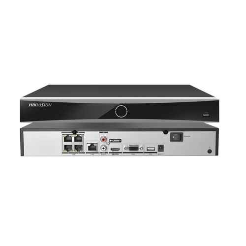 جهاز تسجيل NVR هيكفيجن 4 قنوات موديل DS-7604NXI-K1