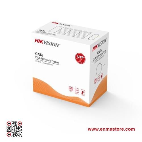 كيبل شبكة هيكفيجن DS‑1LN6UU/CCA فئة Cat 6