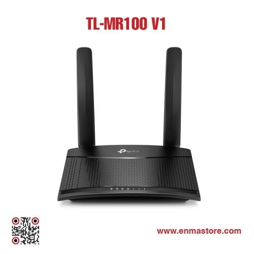 راوتر TL-MR100 V1 بسرعة 300 ميجابت في الثانية لاسل...