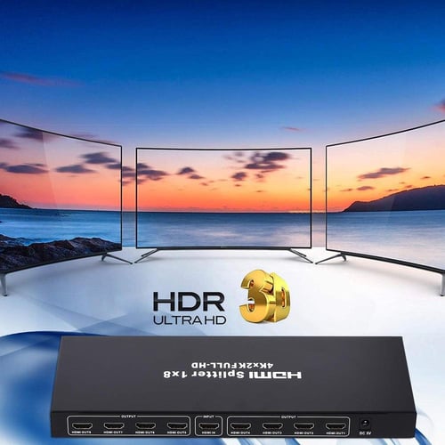 موزع HDMI 8 في 1 4K