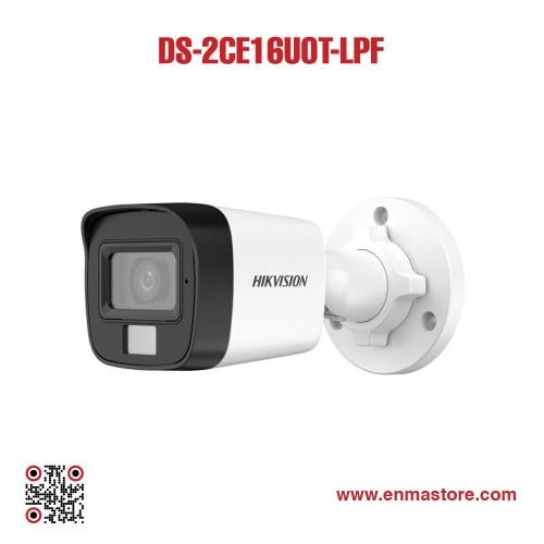 كاميرا هيكفيجن DS-2CE16U0T-LPF بدقة 4K مع ضوء هجين...