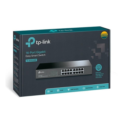 سويتش تي بي لينك TL-SG1016DE ذكي 16 منفذ جيجابت