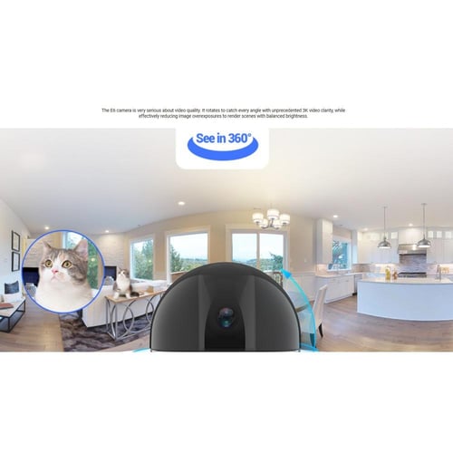 EZVIZ E6 كاميرا ذكية داخلية بتقنية واي فاي – دقة 3...