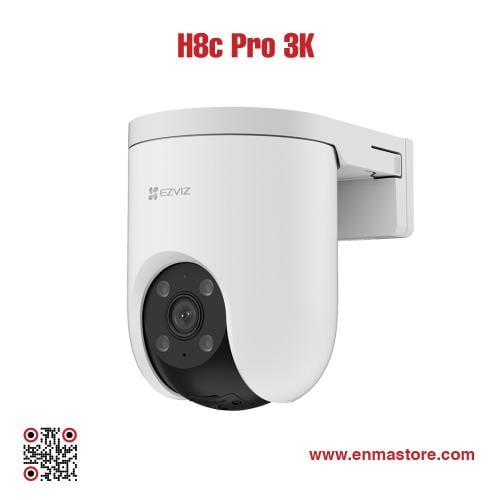 كاميرا مراقبة خارجية EZVIZ H8c Pro بدقة 3K 5 ميجاب...