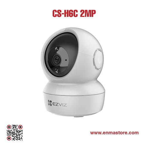 كاميرا مراقبة EZVIZ CS-H6C بدقة 2 ميجابيكسل (1080p...