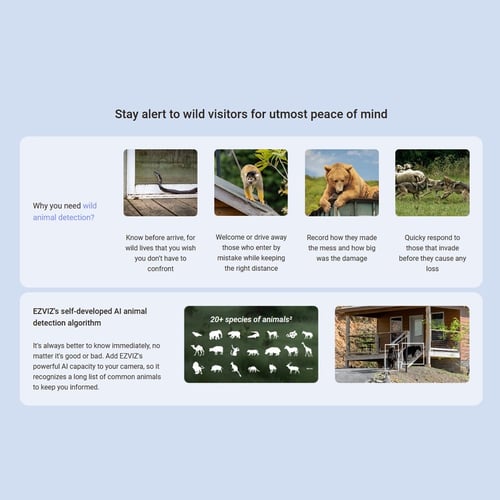 إيزفيز EB8 برو 4G – كاميرا ذكية بدقة 4K وبطارية تع...