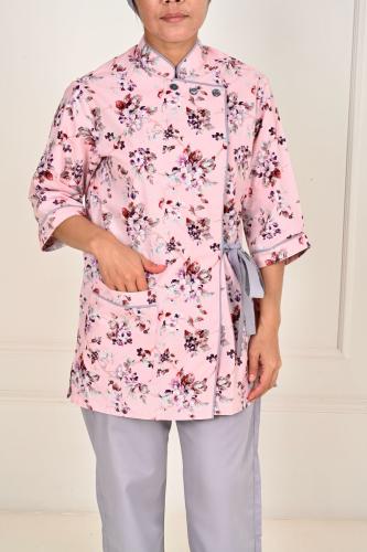 يونيفورم عمال Blossom وردي فاتح