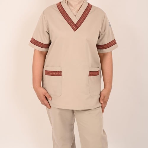 يونيفورم نسائي بيج Biege Ramadan