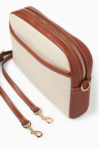 حقيبة كروس بودي مع حزام حقيبة قابل للفصل