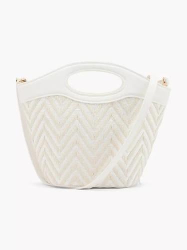 حقيبة يد بيضاء