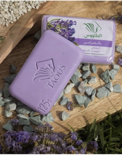 صابون الطاؤوس الاصلي بالخزامى