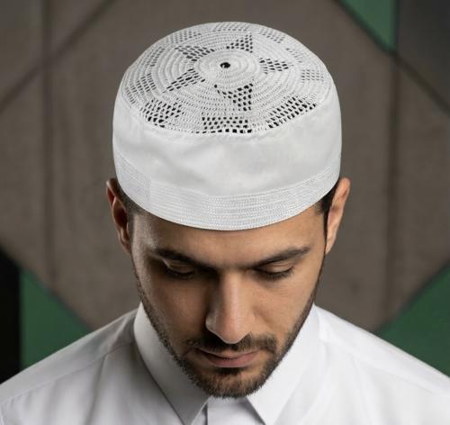 طاقية مكة بوبلين