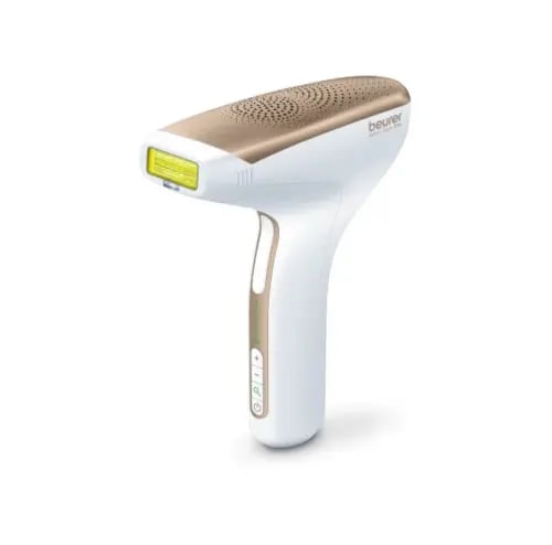 بويرر IPL8500 فيلفيت سكين برو، جهاز إزالة الشعر لتأثير يدوم طويلاً لون أبيضBEURER
